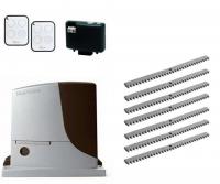 Автоматика для откатных ворот NICE RB1000BDKIT - 7Р (Привод + 2 брелка + 7 реек)