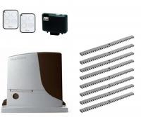 Автоматика для откатных ворот NICE RB1000BDKIT - 8Р (Привод + 2 брелка + 8 реек)
