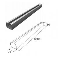Балка прокатная DoorHan 71х60х3,5