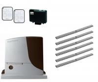 Автоматика для откатных ворот NICE RB1000BDKIT - 6Р (Привод + 2 брелка + 6 реек)