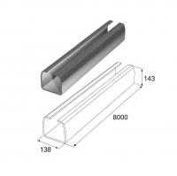 Балка прокатная  DoorHan 138х144х6