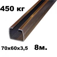 Направляющая балка для откатных ворот ALUTECH SG 01 ( 450 кг)  70х60х3,5 х 8 м