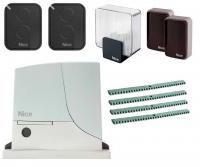 Автоматика для откатных ворот ROX1000KIT2– 4Р(Привод + 2 брелка + фотоэлементы + лампа + 4 реек)